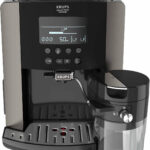 KRUPS Cafetera superautomática - KRUPS EA819ECH, 15 bar, 1450 W, 0,6 l, 2 tazas, Negro