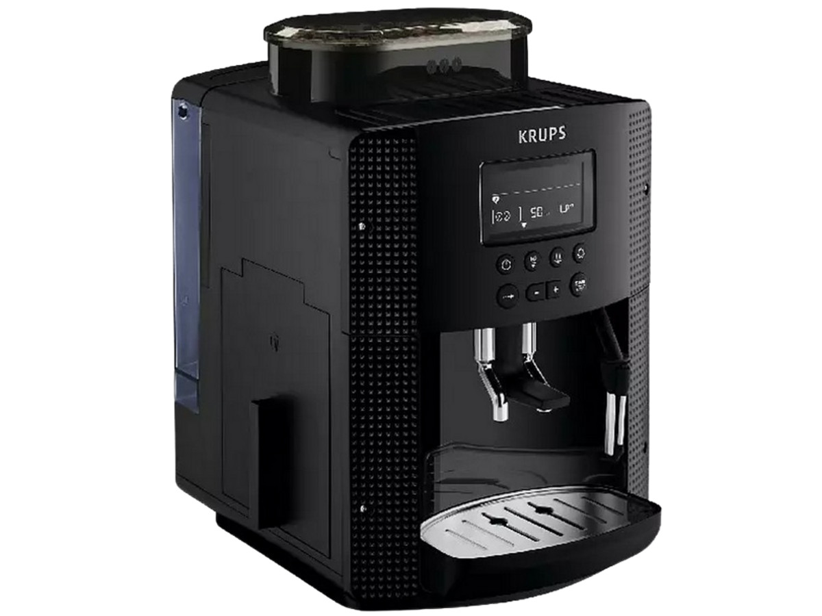 95689657_1 KRUPS Cafetera superautomática - KRUPS EA81P0 Pisa, 15 bar, 1450 W, 2 tazas, Negro - Imagen 1