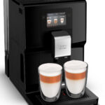 KRUPS Cafetera superautomática - KRUPS EA873810, 15 bar, 1450 W, 600 ml, 2 tazas, Negro