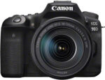 CANON Cámara réflex - CANON 90D + EF-S 18-135mm f/3.5, 34,4 megapixel, CMOS, (3840, 2160), Negro - Imagen 2