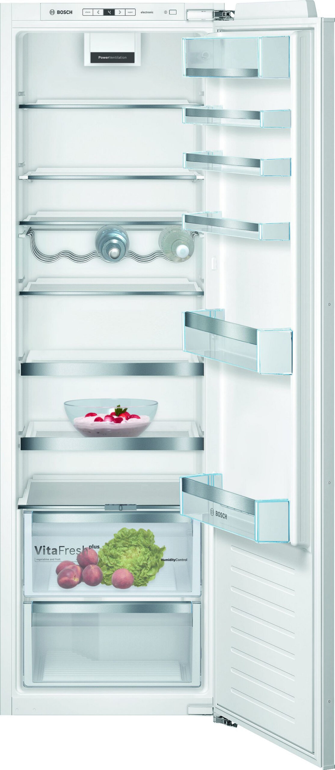 95699587_1 BOSCH Frigorífico una puerta - BOSCH KIR81AFE0, Ventilado, Altura 1772 mm, Capacidad 321 l, Blanco - Imagen 1