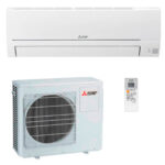 Aire acondicionado Split 1x1 - MITSUBISHI ELECTRIC MSZHR42VF, Función Inverter, Blanco