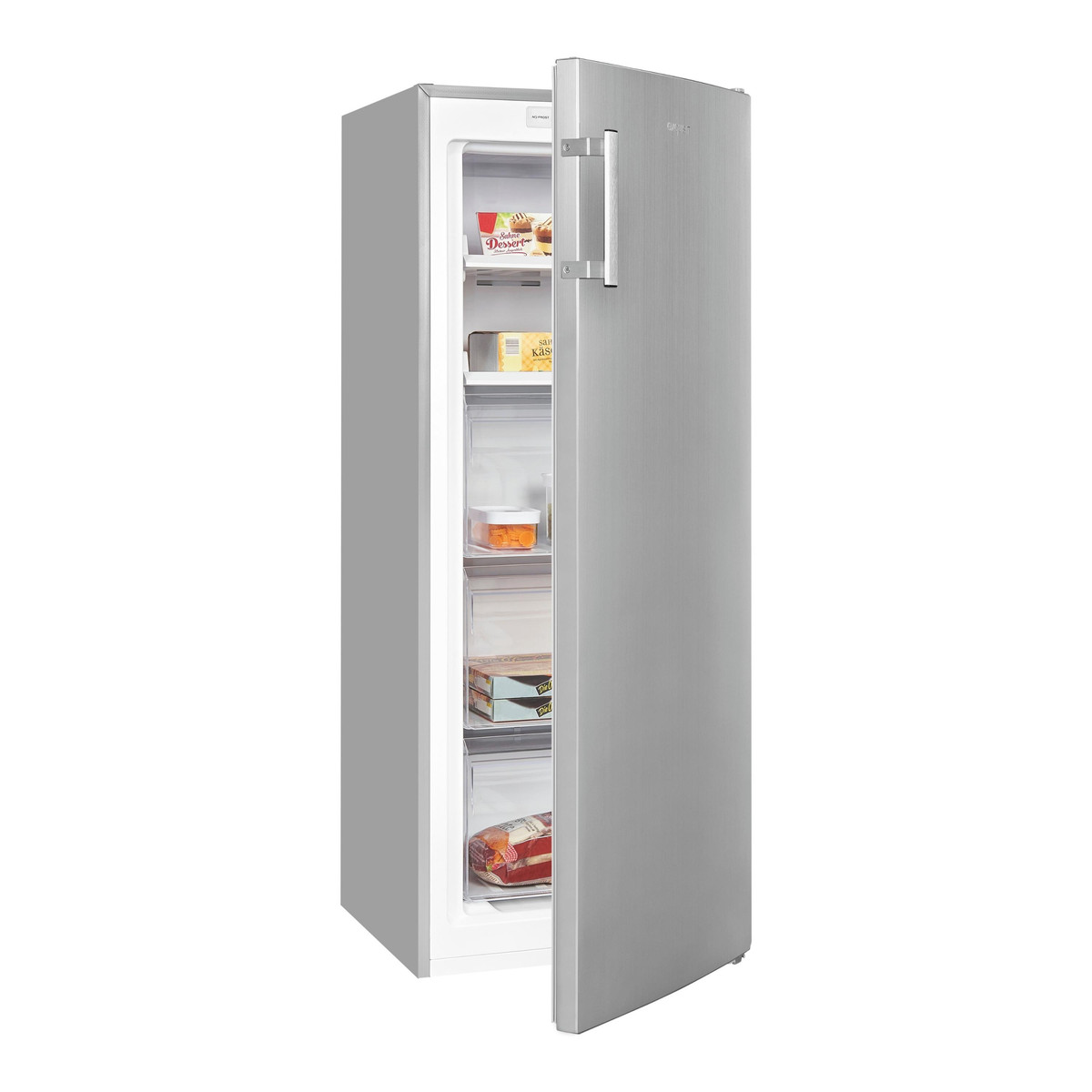 96541836_1 EXQUISIT Congelador vertical - EXQUISIT GS231-NF-H-040D inoxlook, 1430 mm, Inox - Imagen 1
