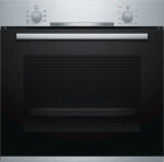 BOSCH Horno convencional - BOSCH HBA510BR0, Integrable, No, 71 l, 548 mm, Inox