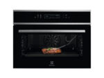 ELECTROLUX Horno multifunción - ELECTROLUX EVE8P21X, Integrable, Pirolítico, 43 l, 59,5 cm, Negro