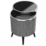 USB PD Altavoz bluetooth - TD SYSTEMS SM65B11GN, 65 W, Bluetooth, Cristal negro