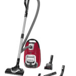 ROWENTA Aspirador con bolsa - ROWENTA RO7473EA, 400 W, Depósito 4,5 l, Rojo