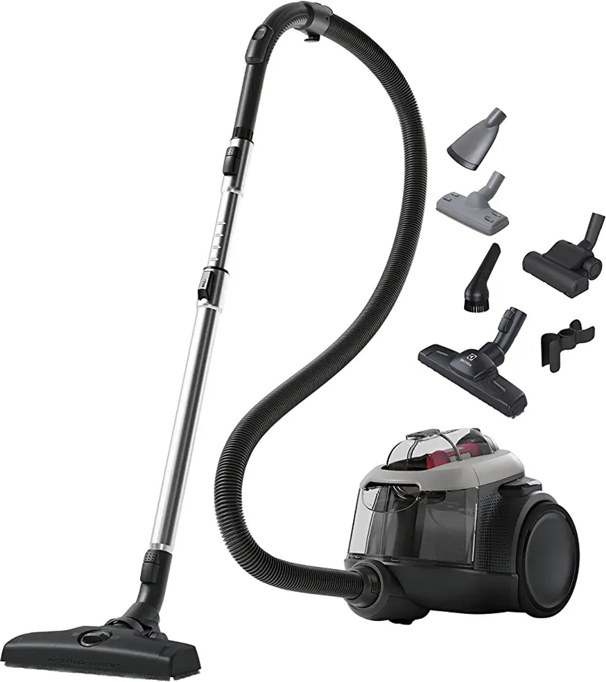 98860564_1 ELECTROLUX Aspirador sin bolsa - ELECTROLUX 900 258 548, 700 W, Potencia de succión 700 W, Depósito 1,6 l, Gris - Imagen 1