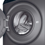 HAIER Lavadora carga frontal - HAIER HAIHW90B149398SIB, 9 kg, 1400 rpm, 15 programas, Antracita - Imagen 8