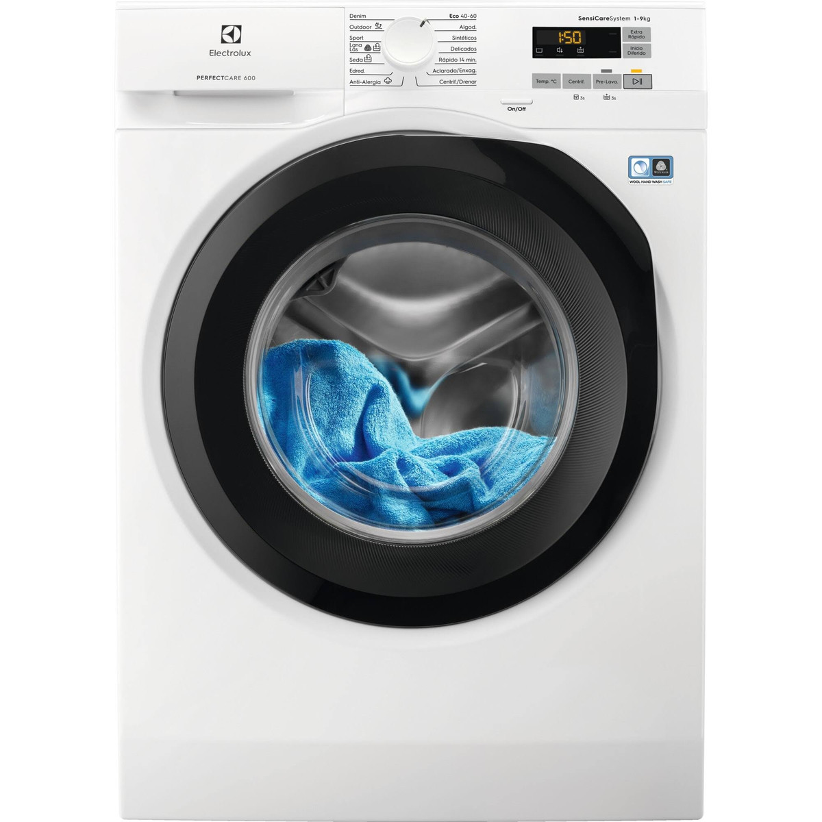 98933524_1 ELECTROLUX Lavadora carga frontal - ELECTROLUX EW6F5943FB 914916707, 9 kg, Blanco - Imagen 1