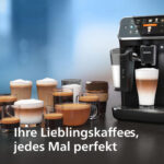 PHILIPS Cafetera superautomática - PHILIPS EP5441/50, 15 bar, 1500 W, 0,265 l, 2 tazas, Negro - Imagen 7
