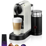 DE Cafetera de cápsulas - DE LONGHI 0132192151, 19 bar, 240 ml, 1710 W, Blanco