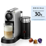 KRUPS Cafetera de cápsulas - KRUPS Nespresso Citiz & Milk XN761B, 19 bar, 1260 W, Plata - Imagen 5