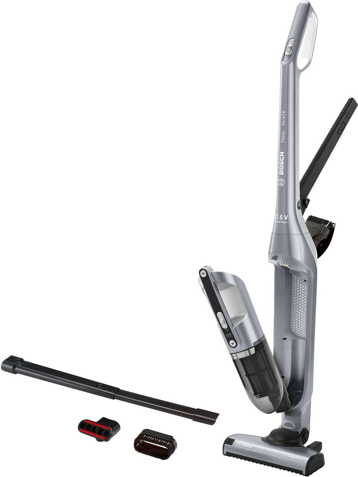 98990437_1 BOSCH Aspirador escoba - BOSCH BCH3P210, 21,6 V, Depósito 0,4 l, Autonomía 50 min, Negro - Imagen 1