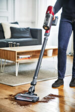 ROWENTA Aspirador escoba - ROWENTA X-Pert 6.60 RH6878WO, 100 W, Potencia de succión 25 AirWatt, Depósito 0,55 l, Autonomía 45 min, Rojo - Imagen 7