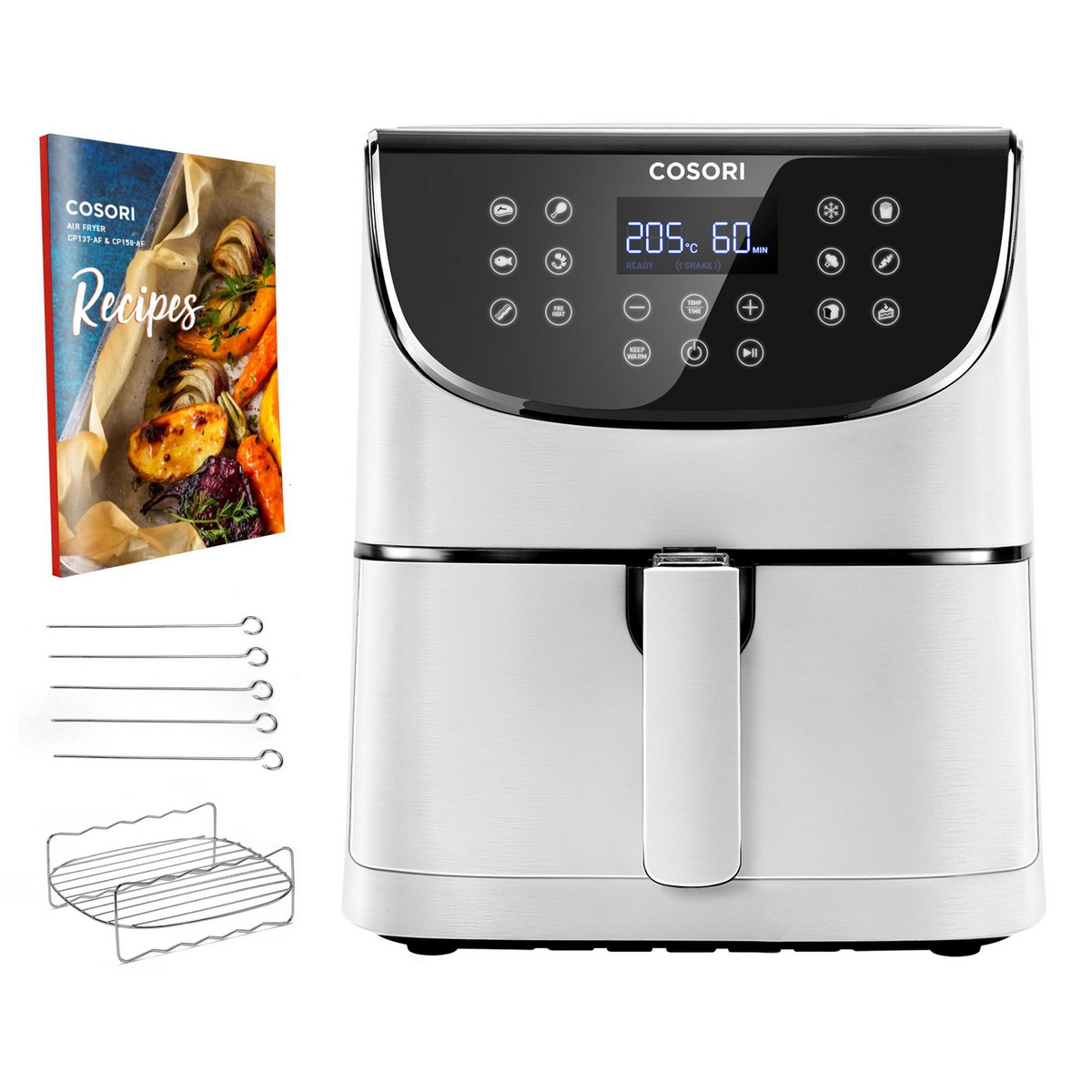 99127136_1 COSORI Freidora de aire - COSORI Premium Chef, 1700 W, 5,5 l, Blanco - Imagen 1