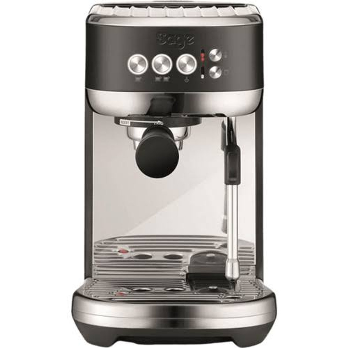 99148259_1 SAGE Cafetera express - SAGE BAMBINOPLUSNOIR, 15 bar, 1600 W, 2 tazas, Negro - Imagen 1