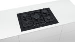 SIEMENS Placa de gas - SIEMENS EP7A6QB90, 5 zonas, 752 mm, Negro - Imagen 2