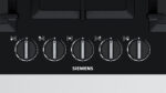 SIEMENS Placa de gas - SIEMENS EP7A6QB90, 5 zonas, 752 mm, Negro - Imagen 5