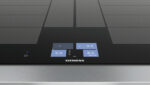 SIEMENS Placa de vitrocerámica - SIEMENS EX875KYW1E, 2 zonas, 812 mm, Negro - Imagen 3