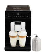 KRUPS Cafetera superautomática - KRUPS EA8918, 15 bar, 1450 W, 2 tazas, Negro