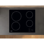 WHIRLPOOL Placa de vitrocerámica - WHIRLPOOL AKT 8090/NE, 4 zonas, 580 mm, Negro - Imagen 3