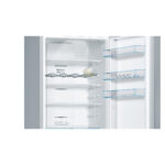 BOSCH Frigorífico combi - BOSCH Serie 4 KGN39XIDP, No Frost, Sí, Altura 2030 mm, Capacidad 368 l, Acero inoxidable antihuellas - Imagen 2