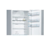 BOSCH Frigorífico combi - BOSCH Serie 4 KGN39XIDP, No Frost, Sí, Altura 2030 mm, Capacidad 368 l, Acero inoxidable antihuellas - Imagen 3