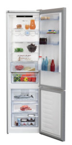 BEKO Frigorífico combi - BEKO RCNA406E60XBN, No Frost, Sí, Altura 2025 mm, Capacidad 362 l, Inox - Imagen 5