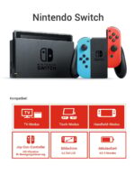 NINTENDO Consola Nintendo Switch - NINTENDO Switch V2, 32 GB, Azul - Imagen 2
