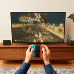 NINTENDO Consola Nintendo Switch - NINTENDO Switch V2, 32 GB, Azul - Imagen 5