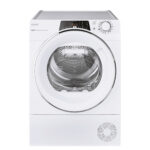 Secadora bomba de calor - CANDY ROE H8A3TCEX-S, Bomba de calor, 8 kg, 14 programas, Blanco