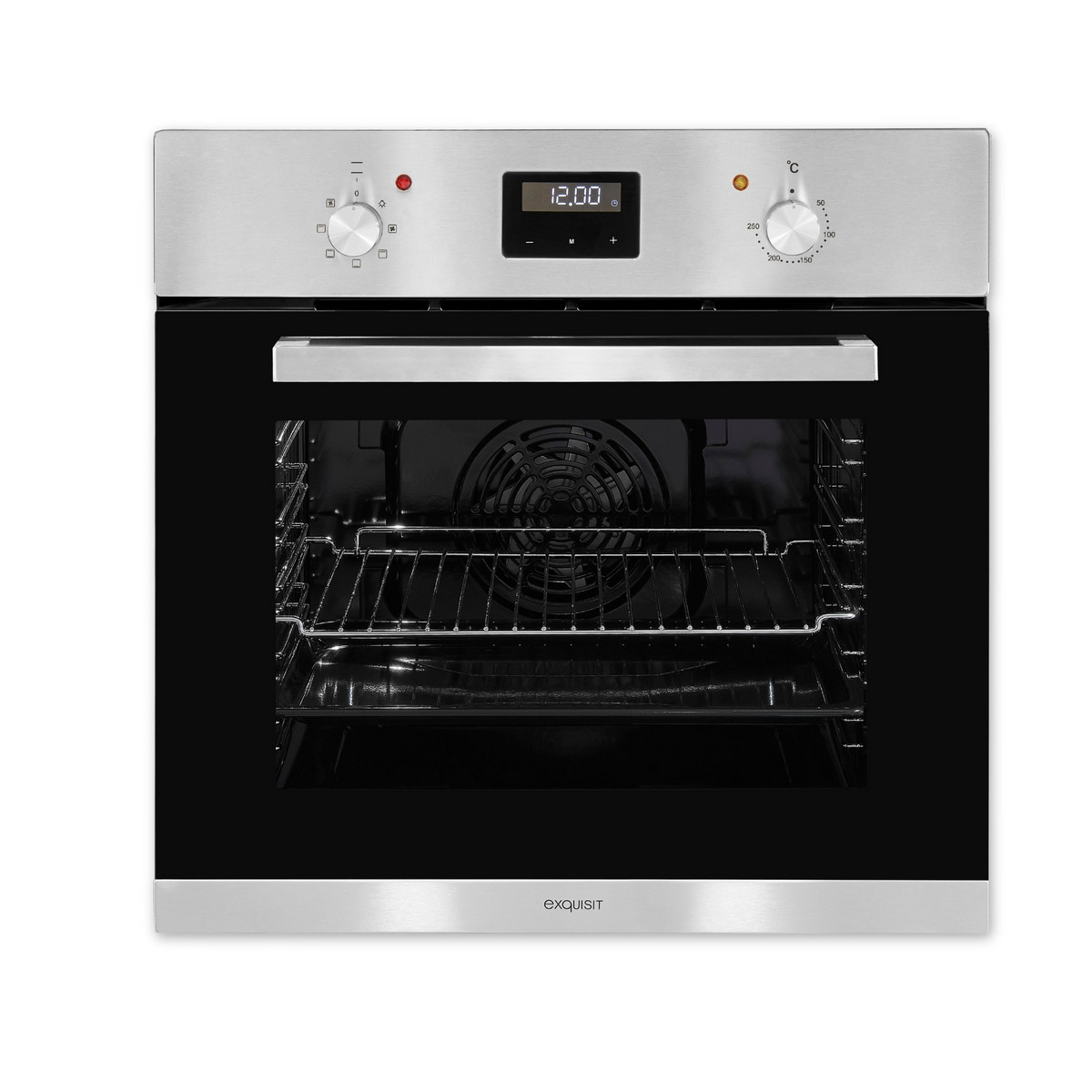 99916827_1 Horno multifunción - EXQUISIT EBE 657-2U, Integrable, 59 l, 59,5 cm, Inox - Imagen 1