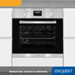Horno multifunción - EXQUISIT EBE 657-2U, Integrable, 59 l, 59,5 cm, Inox - Imagen 6